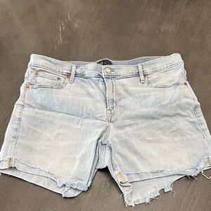 GAP Light Blue Denim Women Shorts